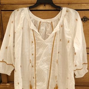 White long sleeve shirt